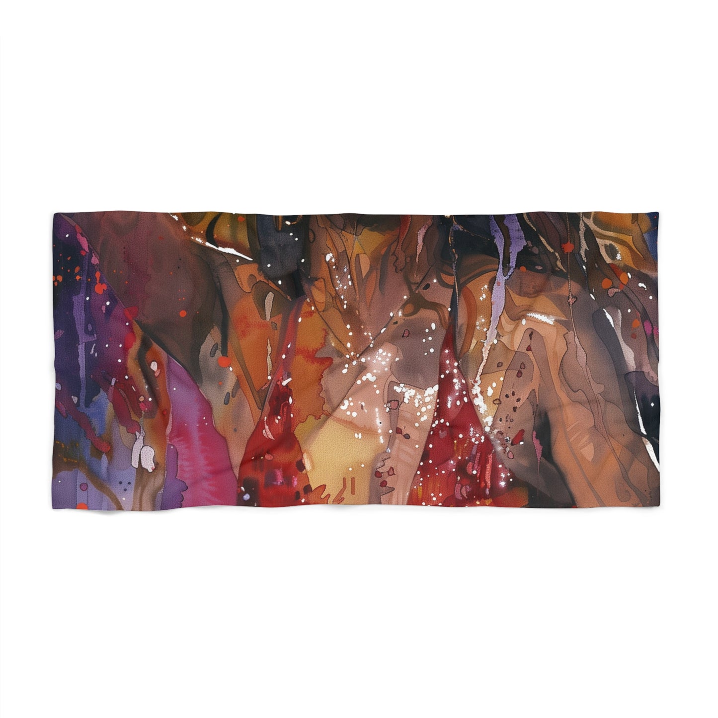 Shop our Beyonce concert watercolor beach towels