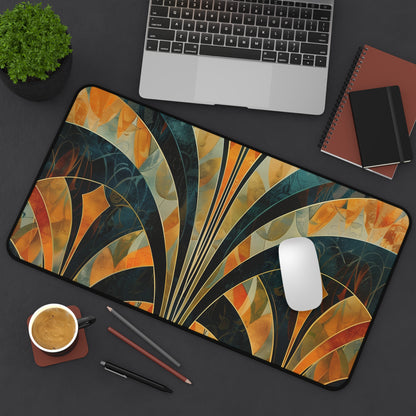 "Stylish Art Deco desk mat collection for an inspiring workspace"