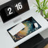 Time Vortex with Melting Numbers — XL & XXL Desk Mat — Product Detail View 7