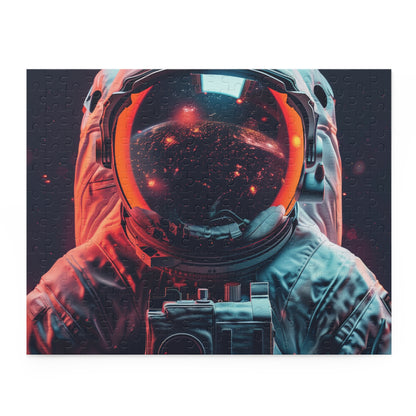 "Galactic Explorer Jigsaw Puzzle - Explore space with this challenging and thrilling puzzle for space enthusiasts and puzzle lovers"