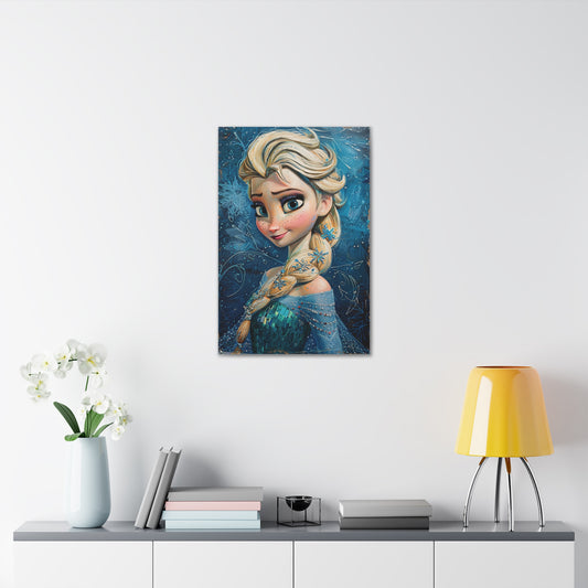 Elsa Canvas: A Frozen Heart Awakened | Canvas | Art & Wall Decor, Canvas, Fall Picks, Hanging Hardware, Home & Living, Indoor, Top Spring Products, Valentine's Day promotion | Prints with Passion