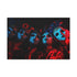 Carnival Masks in Dramatic Lighting — Canvas Wall Art — Living Room Wall Lifestyle View