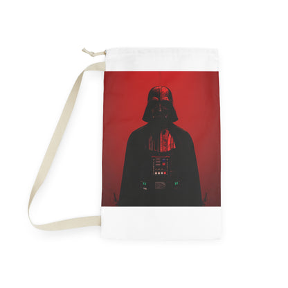 "Black Darth Vader laundry bag for stylish and organized laundry day"