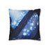 Robotic Harp Playing Stardust Music — 40×40 Cushion Cover — Double-Sided Back & Concealed Zip Detail