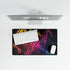 Neon Graffiti of Ancient Runes — XL & XXL Desk Mat — Product Detail View 8
