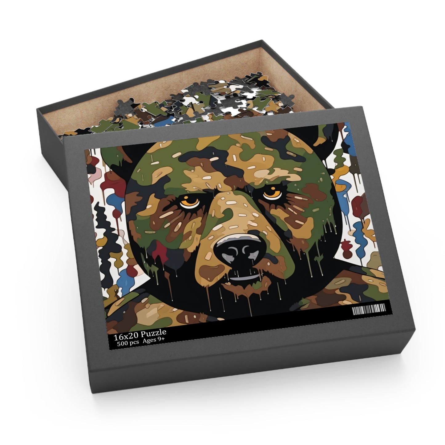 Bape Camo Puzzle: Murakami Inspired