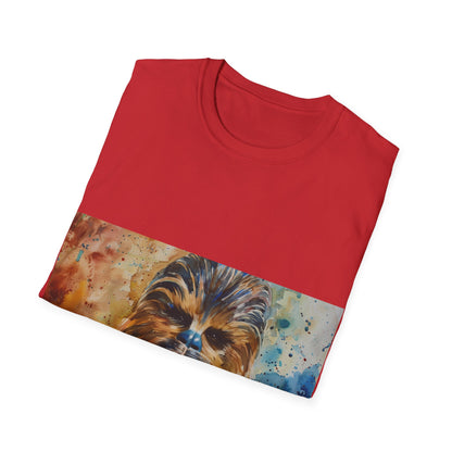 Chewbacca Watercolor TShirt: Galactic Style