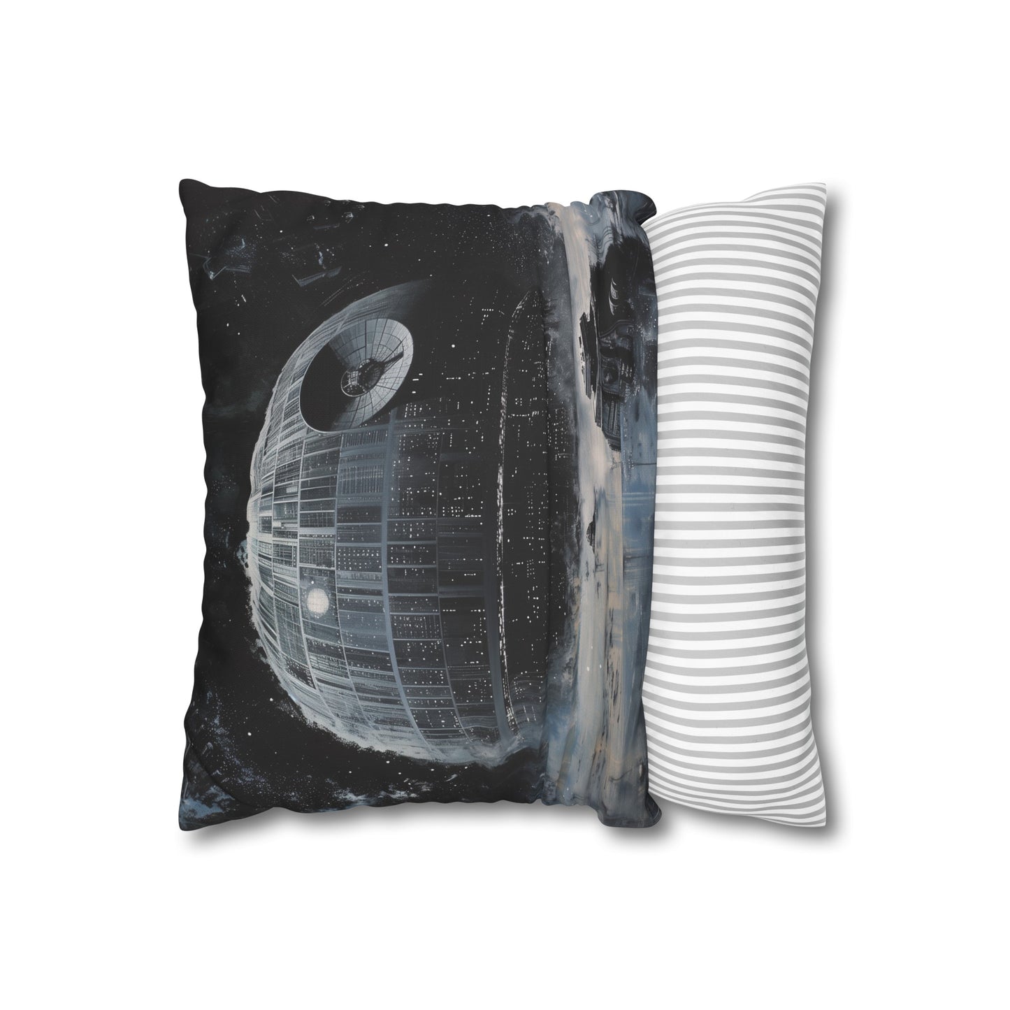 "Galactic Empire Death Star Pillowcase - High-Quality and Stylish for Star Wars Fans"