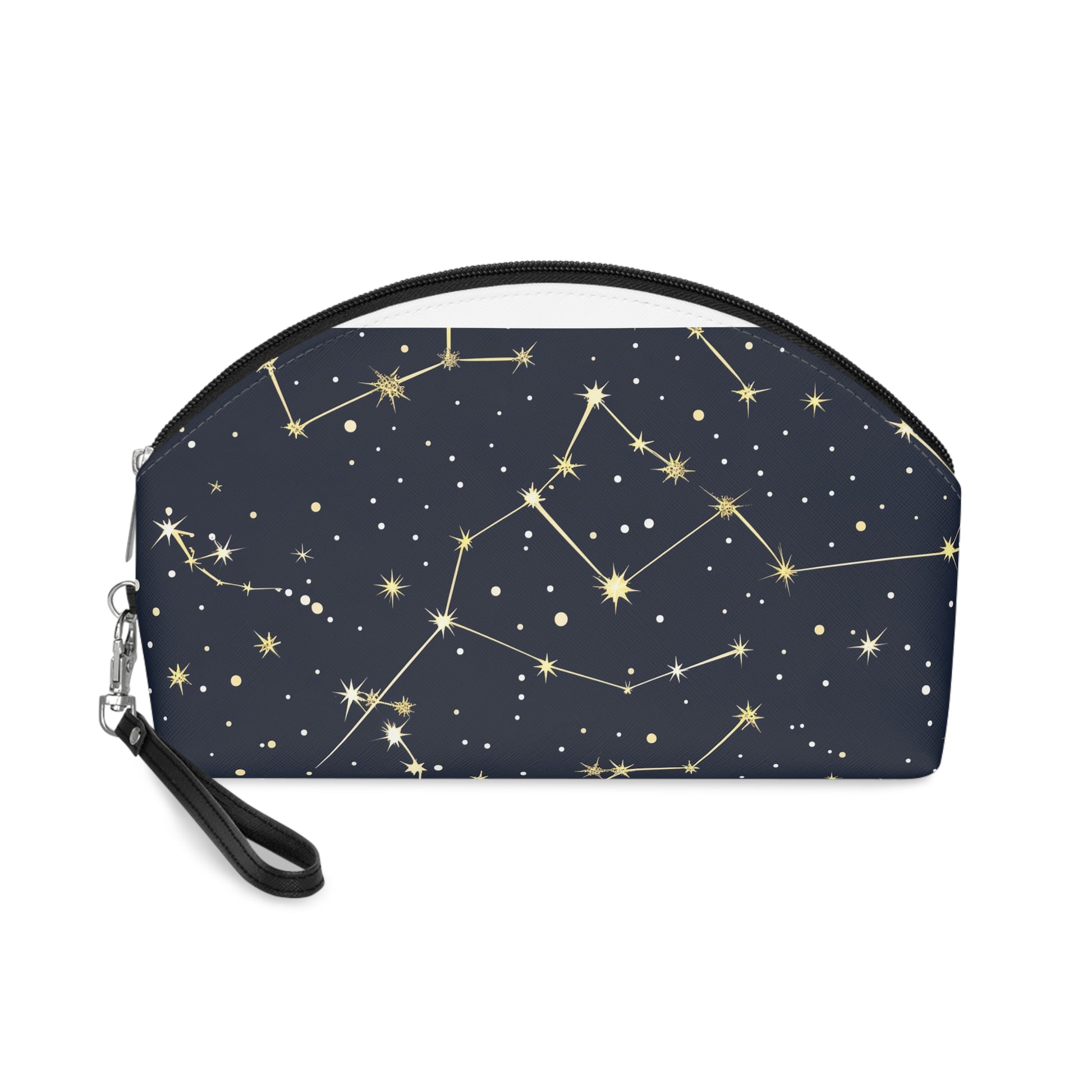 Glowing Constellation Stars Makeup Bag | Makeup Bag | Accessories, All Over Print, AOP, Cosmetics, Pouches, Sublimation, Travel Accessories, With zipper | Prints with Passion