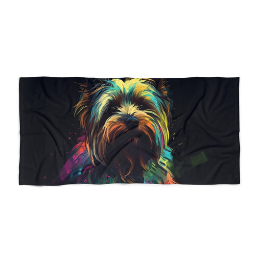 Yorkie Beach Towel Collection | Home Decor | Bath, Bathroom, Home & Living, Seasonal Picks, Summer Challenge Picks, Towel, Towels | Prints with Passion