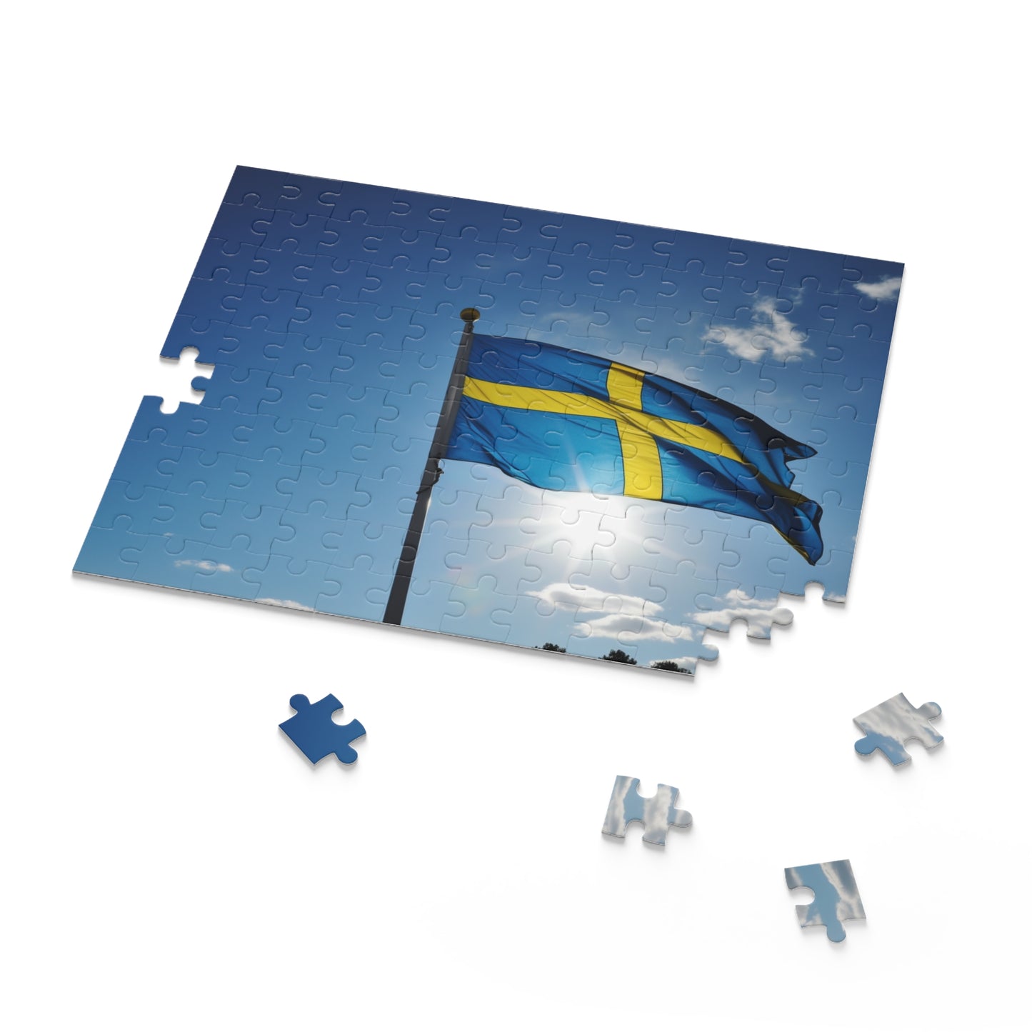 Sweden Flag Jigsaw Puzzle