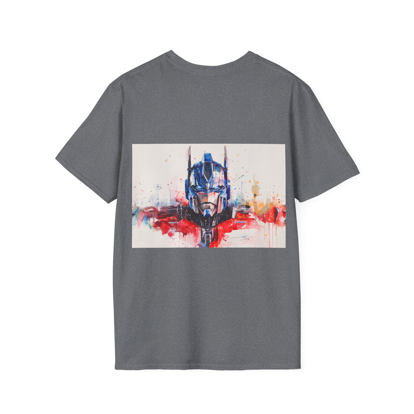 Transform Your Style with Optimus Prime Watercolor Tee