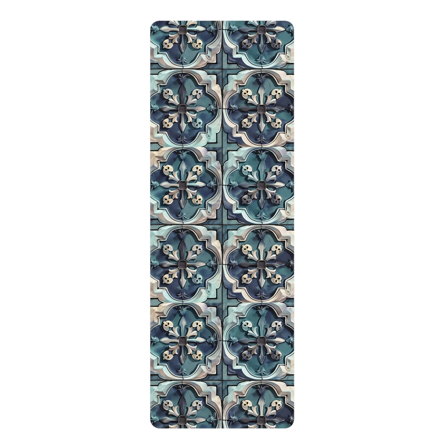 Artisan Tiles Yoga Mat: Elegant and Durable