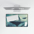 Floating Mountain Surrounded by Whales — XL & XXL Desk Mat — Product Detail View 8