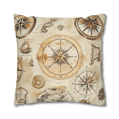 "Vintage Maps Pillowcase Collection - Explore history with this travel-inspired design for cozy home decor"