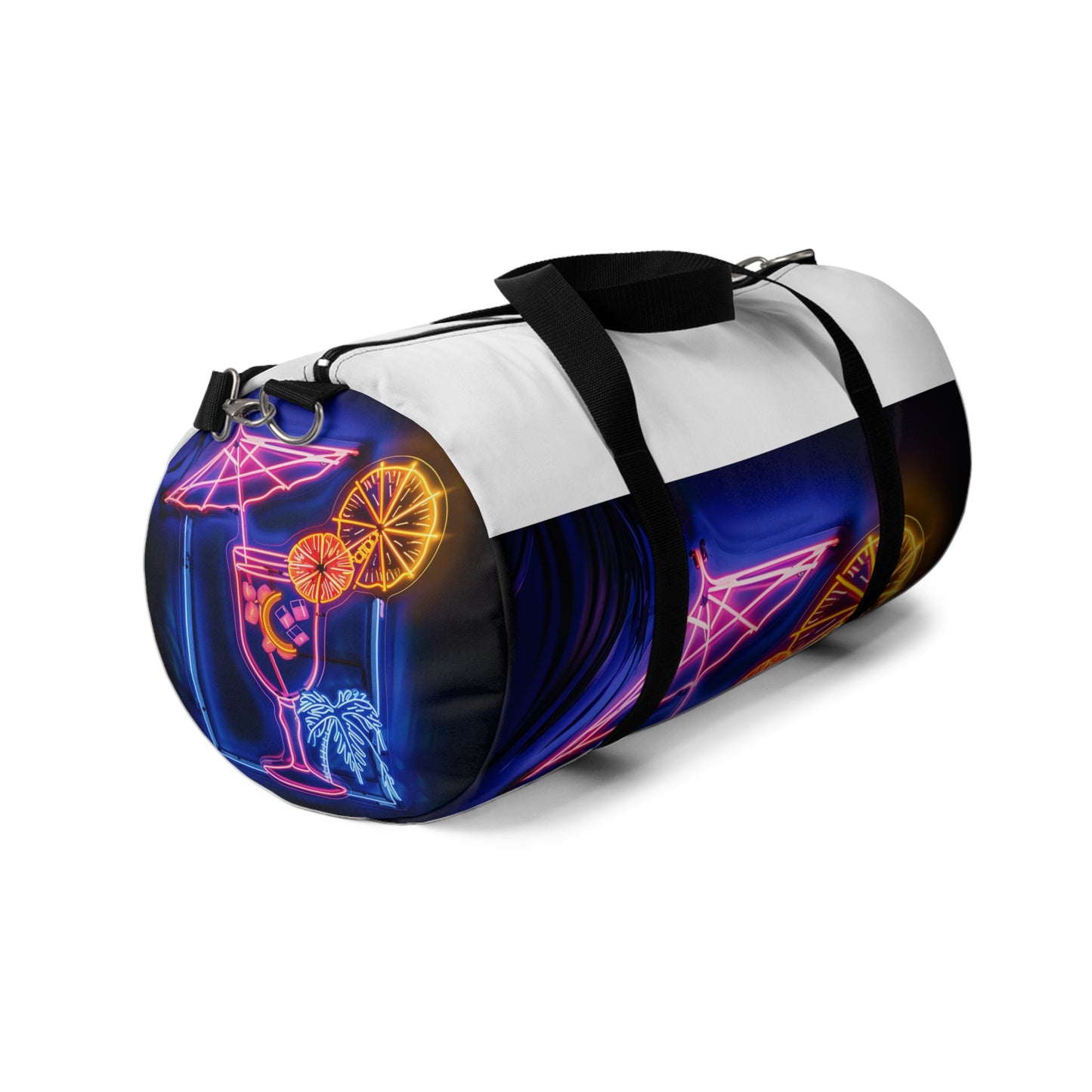 Tropical Cocktail Neon Duffel Bag | Duffle Bags | Accessories, All Over Print, AOP, Assembled in the USA, Assembled in USA, Bags, Duffle, Made in the USA, Made in USA | Prints with Passion