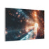 Tunnel of Light Through Dark Matter — Canvas Wall Art — Product Detail View 6