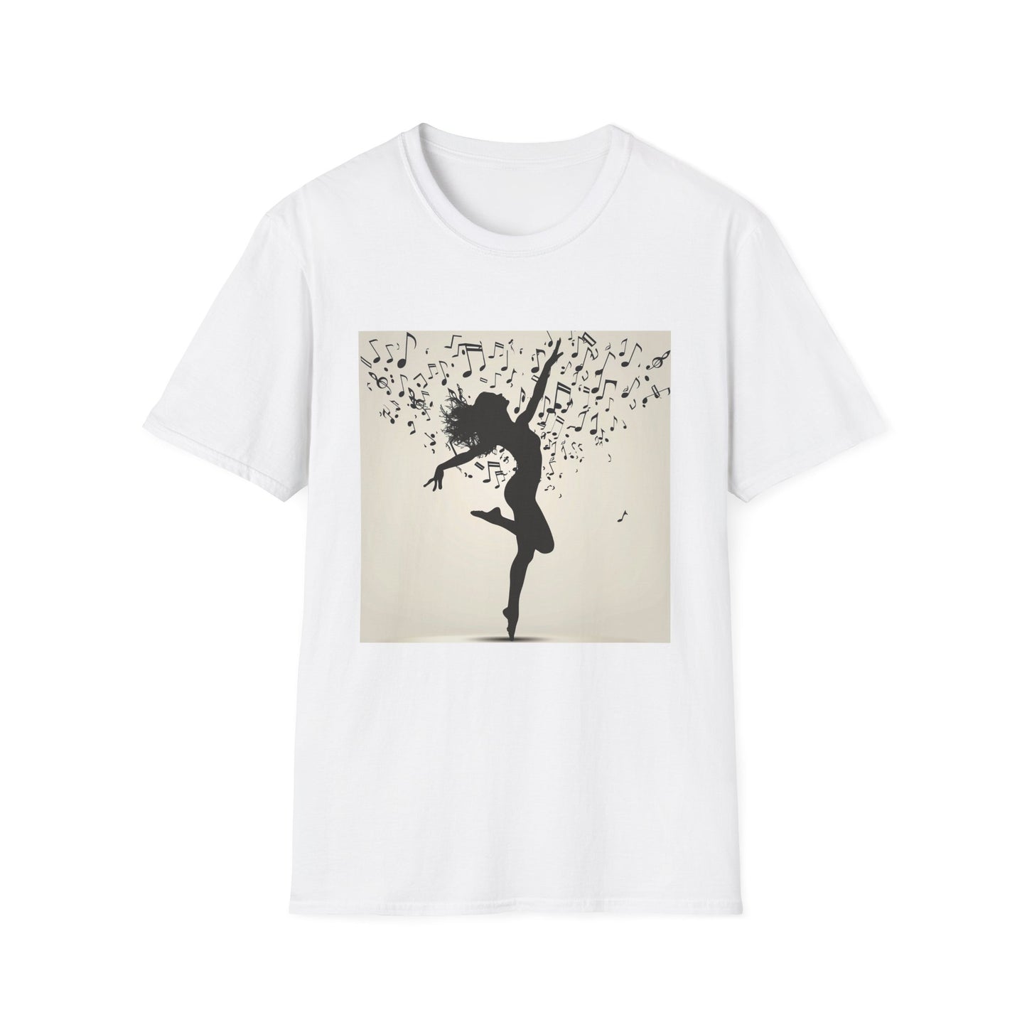 Symphony of Motion: A Dancer's Silhouette in Harmony