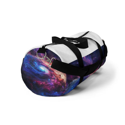 Neon Space Galaxy Duffel Bag