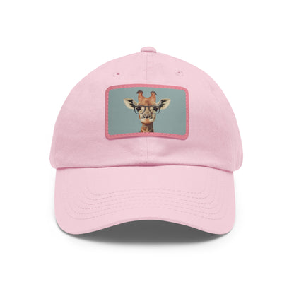 Giraffe Chic Hipster Cap with Glasses