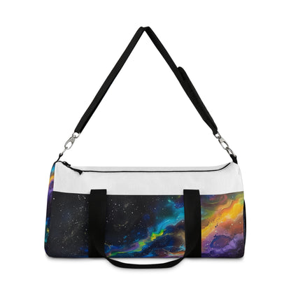 Galaxy Neon Duffel Bag