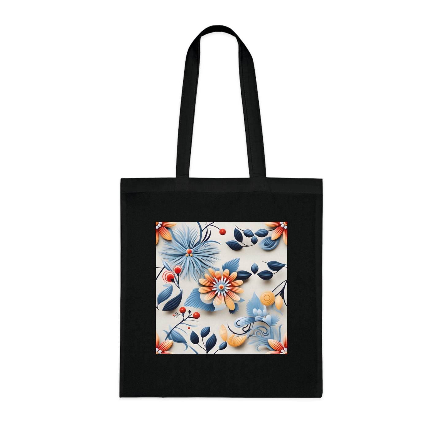 Vintage Bloom Tote Bag