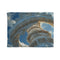 Sky Temple Rotating in Zero Gravity Plush Fleece Throw Blanket