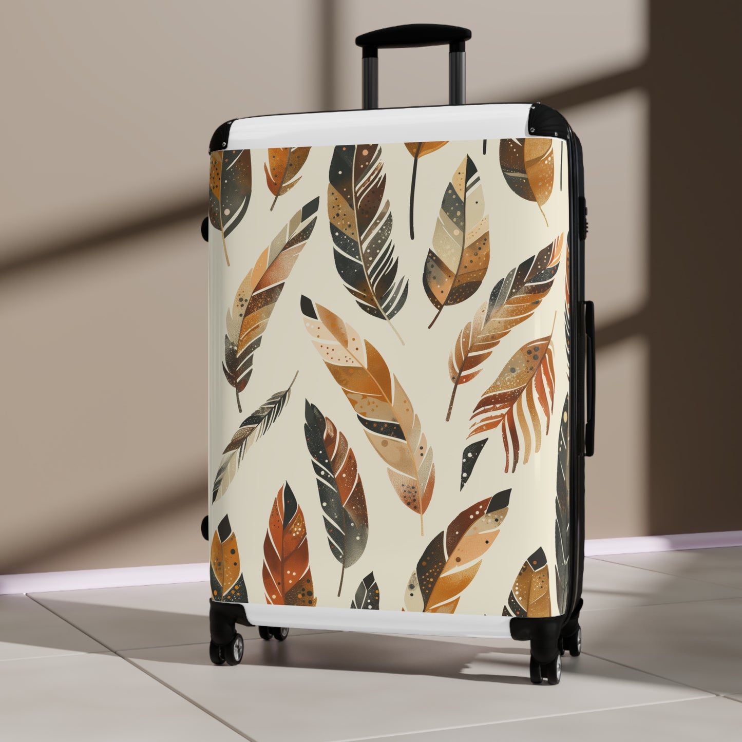 Boho Feather Dream Suitcase Pattern