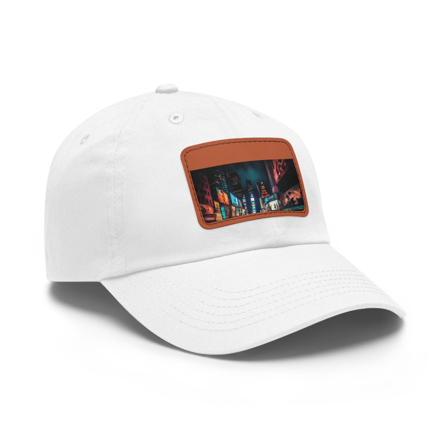 Times Square Nights Embroidered Baseball Cap