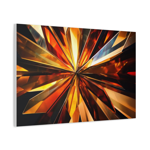 Geometric Starburst Explosion — Canvas Wall Art — Product Detail View 6