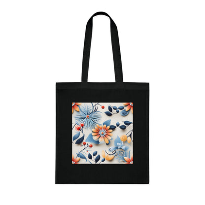 Vintage Bloom Tote Bag