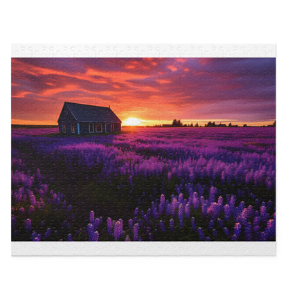 Vibrant Dutch flowers field jigsaw puzzle for a relaxing challenge