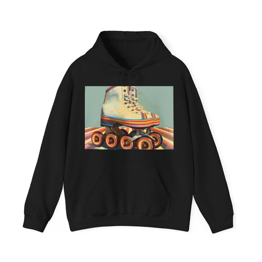 Retro Roller Skate Rhythm Hoodies | Hoodies | DTG, Hoodies, Men's Clothing, Regular fit, Unisex, Women's Clothing | Prints with Passion