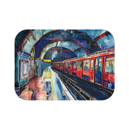 Tube Travels Bath Mat | Bath Mats | Bath, Bathroom, Home & Living, Indoor, Sublimation | Prints with Passion