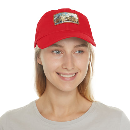 Louvre Paris Watercolor Baseball Cap