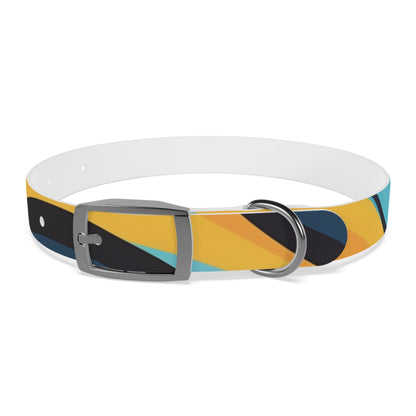 Retro Waves Dog Collar: Vibrant Style