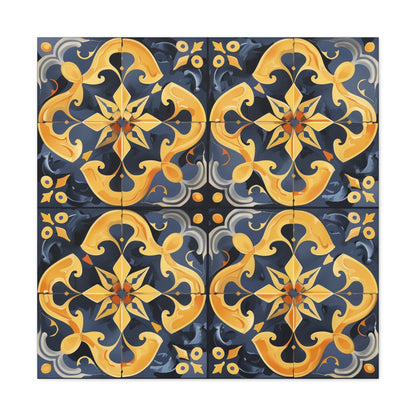 this Artisan Tiles canvas is a beautiful addition to any art collection. Bring a piece of artisan beauty into your space today with this elegant canvas print.

Add a touch of elegance to your space with our Artisan Tiles canvas print. This seamless pattern offers timeless beauty and sophistication for any room. Elevate your decor with this exquisite piece of artistry.

Artisan Tiles Canvas