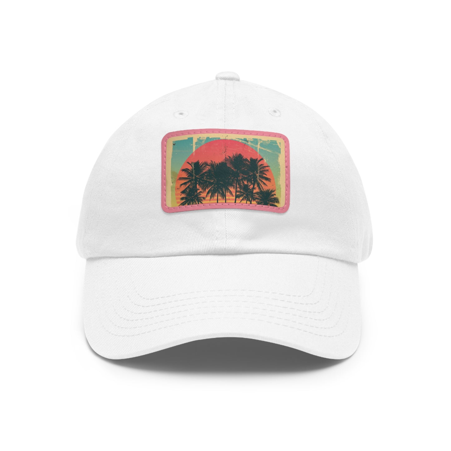 Sunset Palms Retro Cap