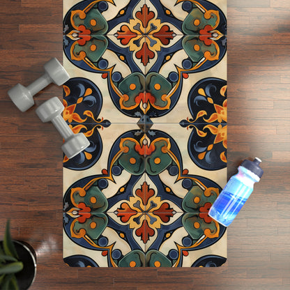 Artisan Tiles Yoga Mat: Harmony in Every Pose