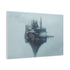 Blizzard Wrapping a Floating Castle — Canvas Wall Art — Product Detail View 6