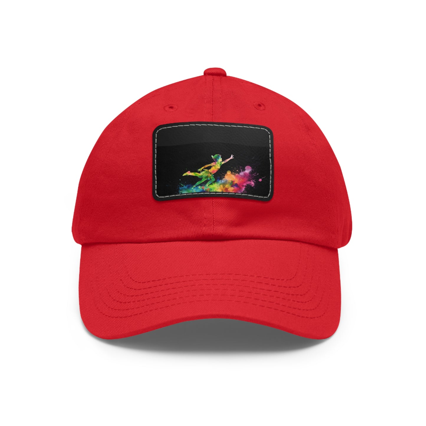 Neverland Neon Watercolor Cap