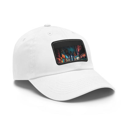 Times Square Nights Embroidered Baseball Cap