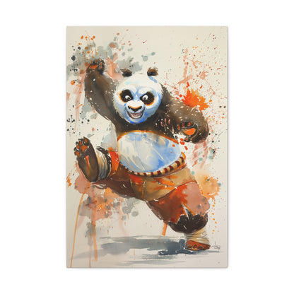 Noodle Dreams: A Kung Fu Panda Funko Pop Canvas | Canvas | Art & Wall Decor, Canvas, Fall Picks, Hanging Hardware, Home & Living, Indoor, Top Spring Products, Valentine's Day promotion | Prints with Passion