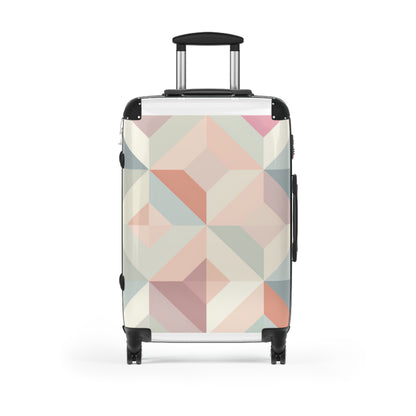 Pastel Geometric Adventure Suitcase