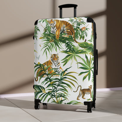 Wild Jungle Safari Tiger Suitcase