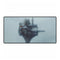 Blizzard Wrapping a Floating Castle — XL & XXL Desk Mat — Full Top-Down Artwork View