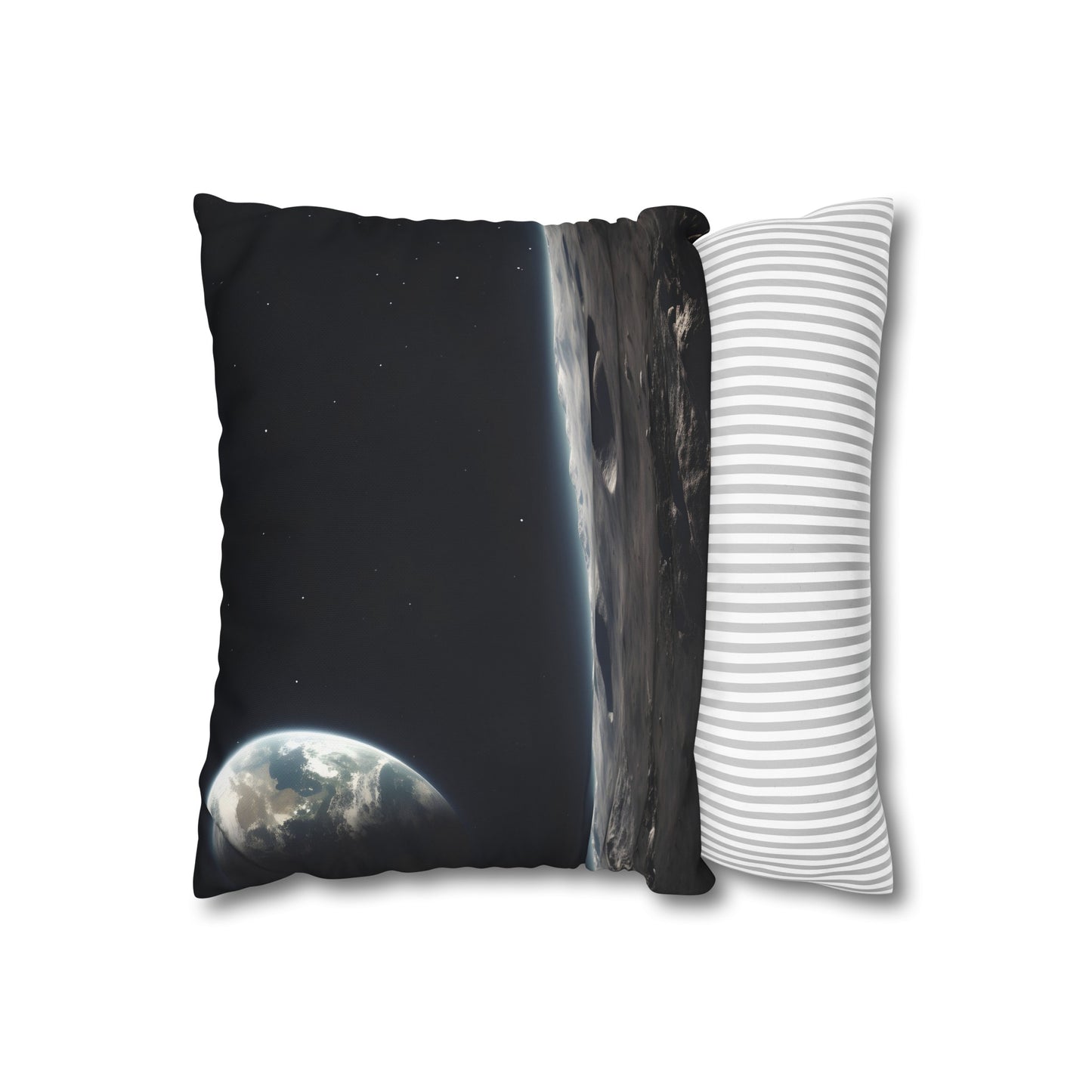 "Earthrise Dreams Pillowcase - Cosmic view of Earth from space, high-quality material, perfect gift"