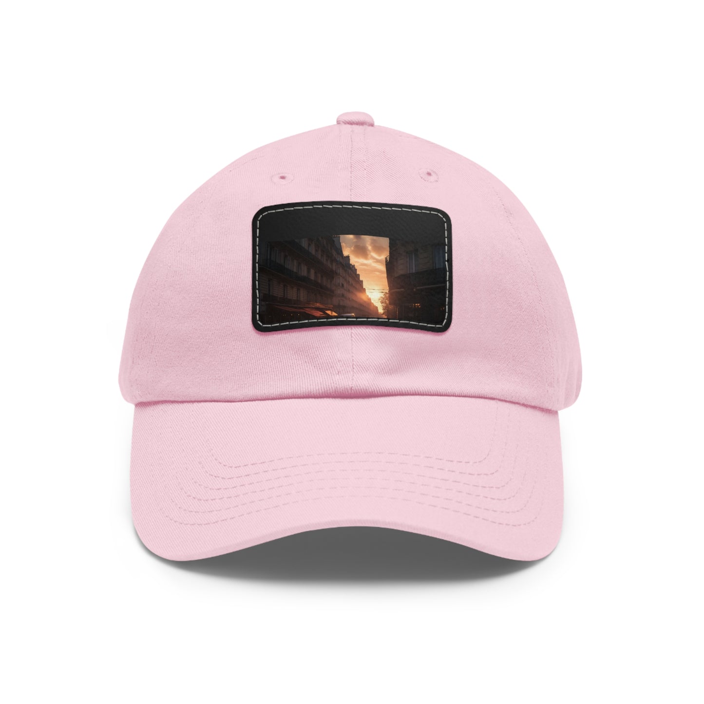 Parisian Twilight Street Baseball Cap