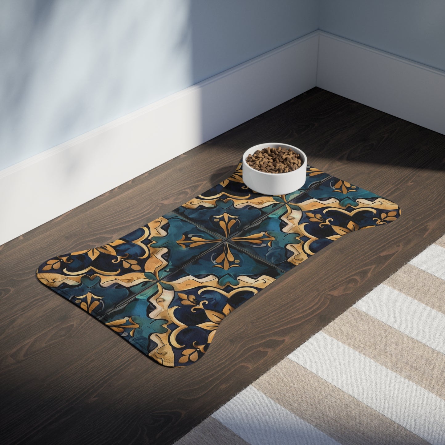 Luxury Artisan Tile Pet Mat