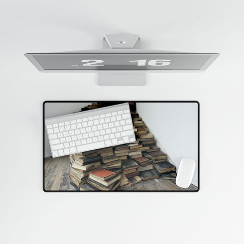 A Staircase Made of Old Books Gaming XXL Extended Desk Mat